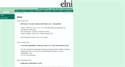 Desktop Screenshot of elni.org